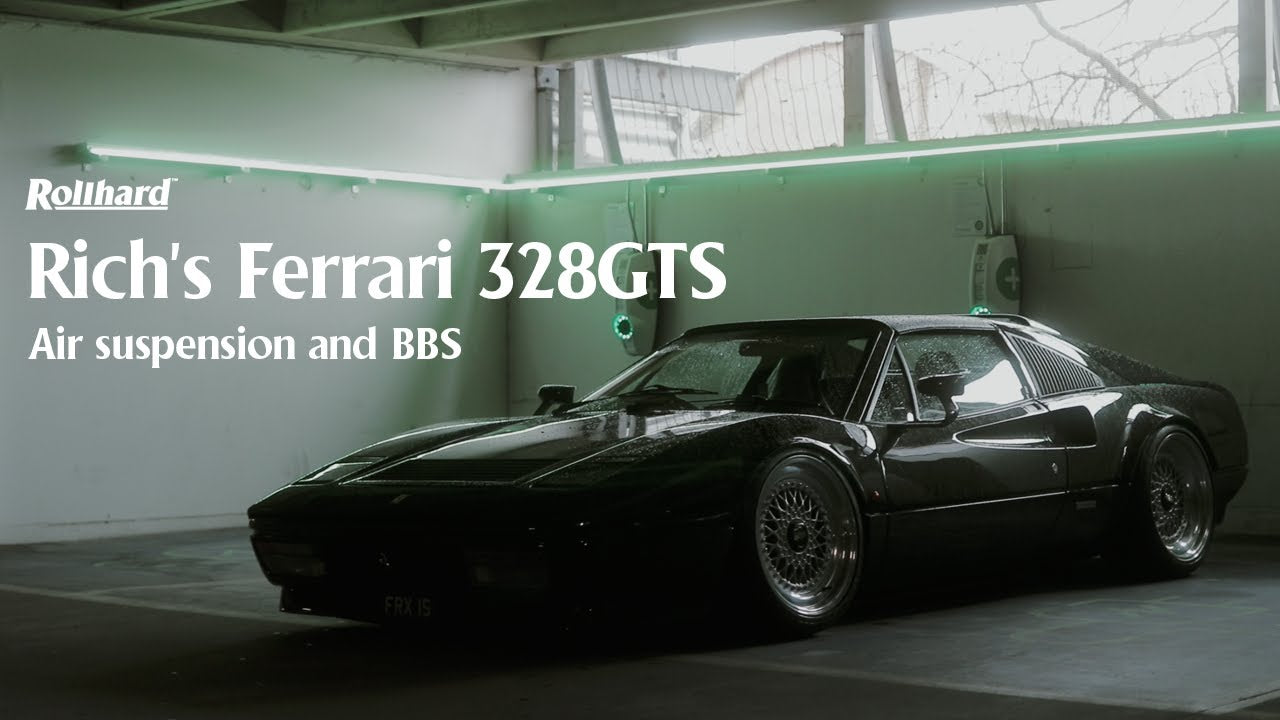 WATCH - Rich Colvill's Ferrari 328 on BBS RS's and air suspension