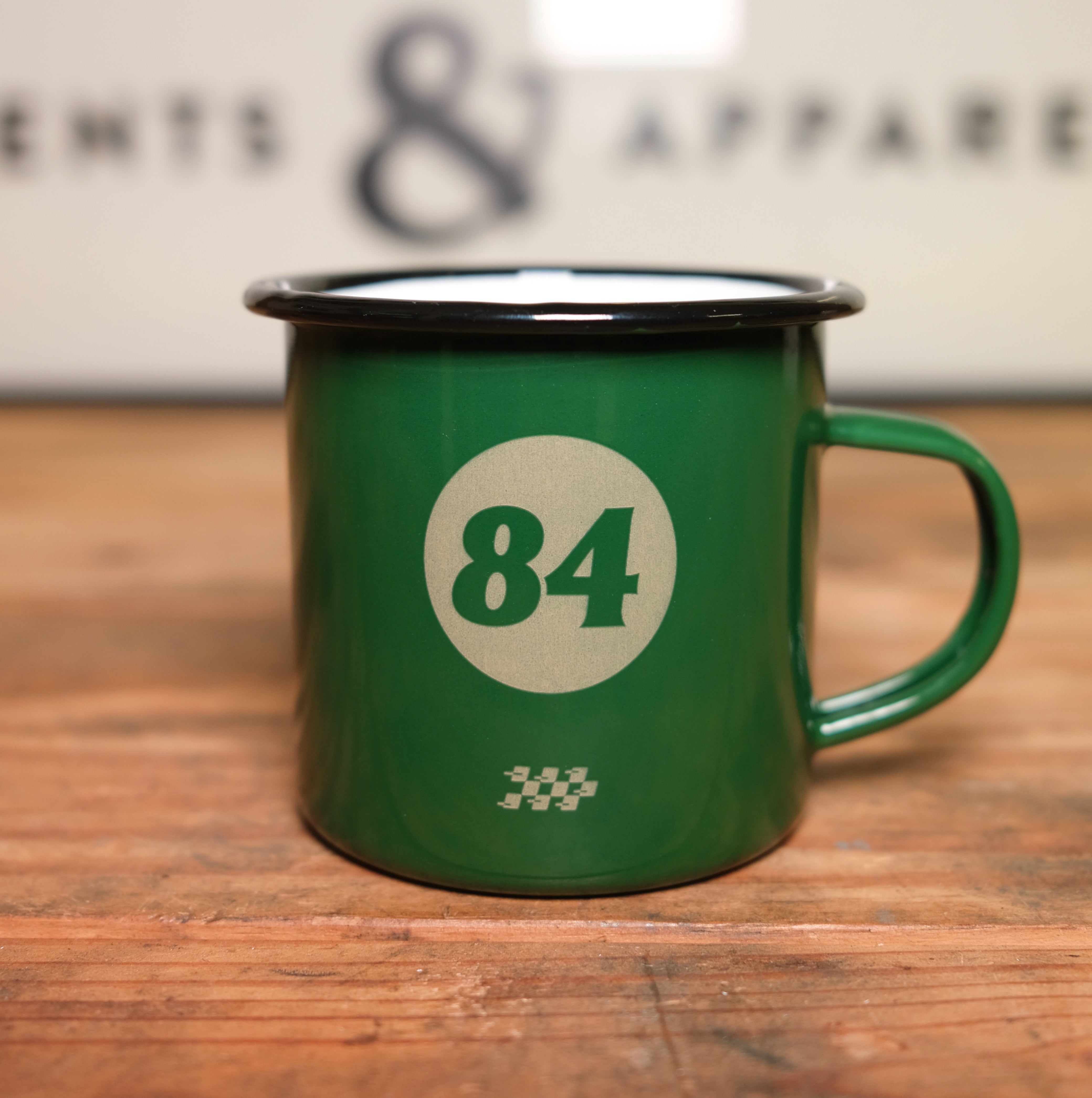 Essentials Enamel Coffee Mug - Green