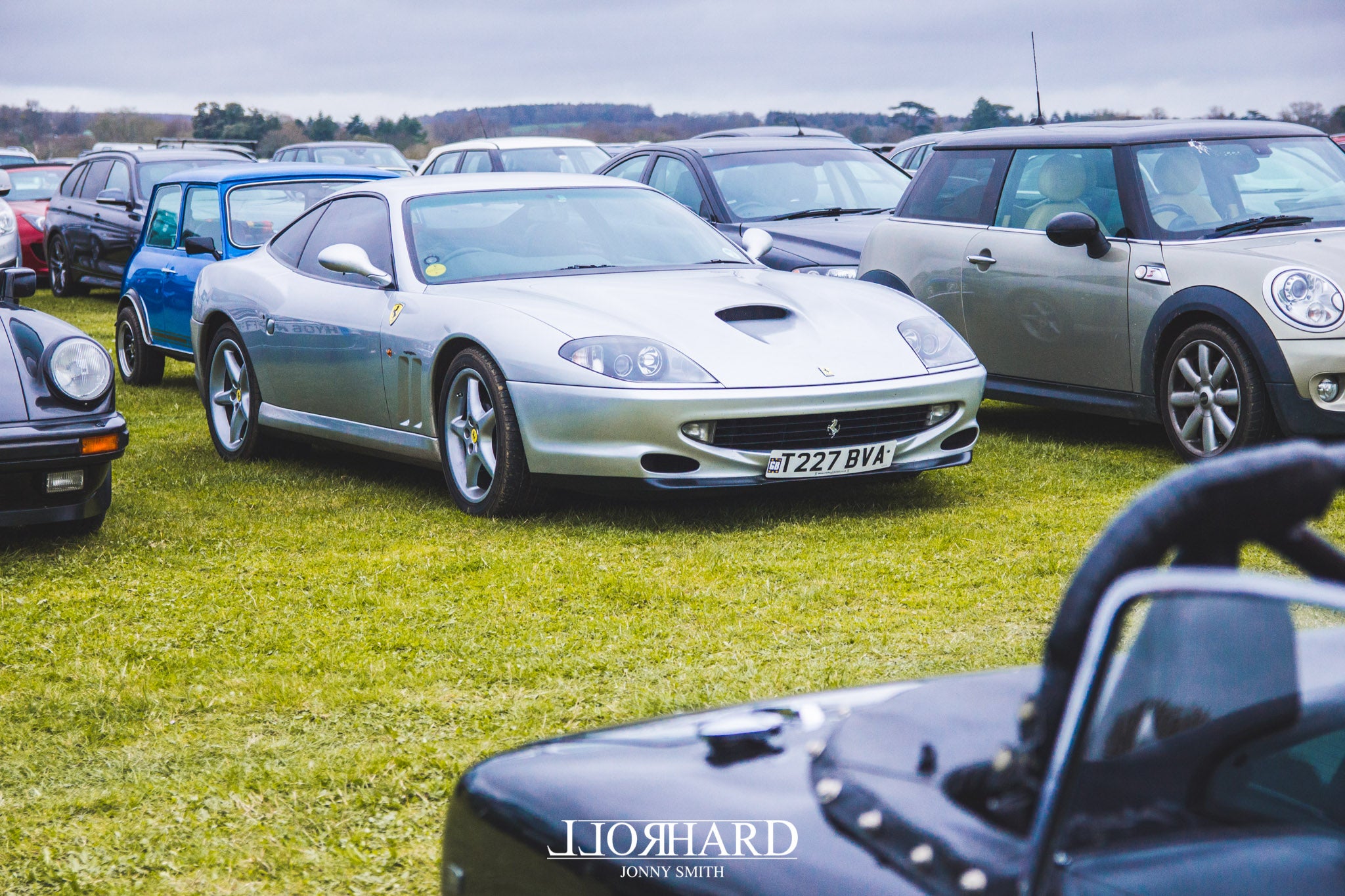 Goodwood - One Expensive Car Park.