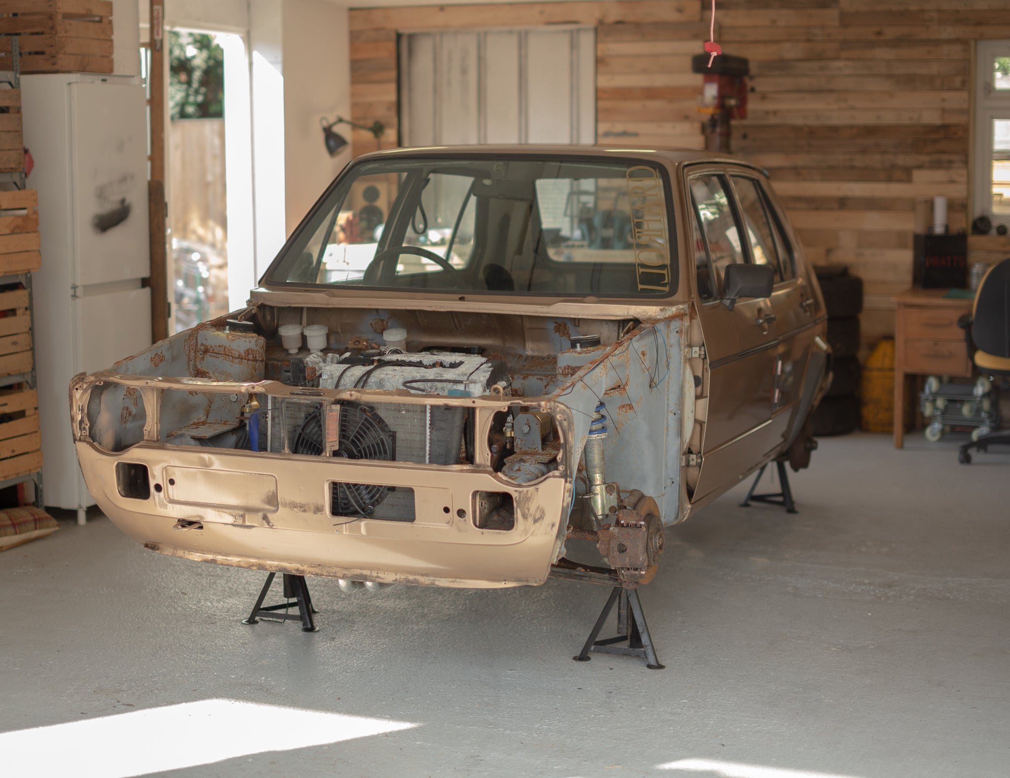 Our Vtec Golf Project.